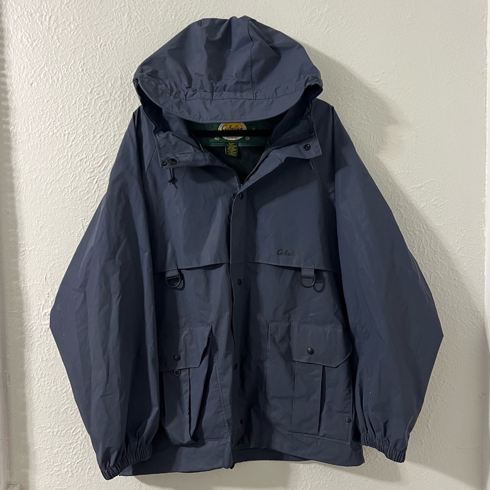 Cabela's outdoor goretex rain coat with pants